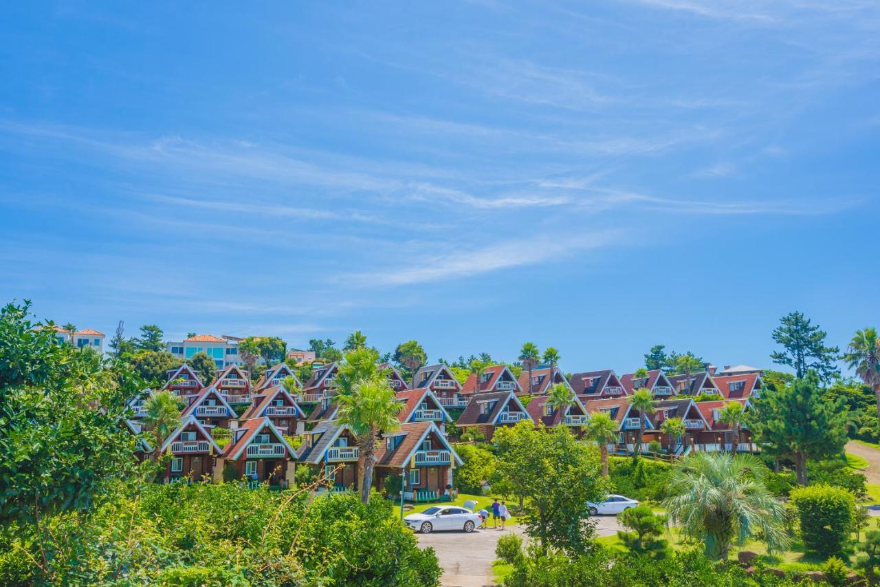 סאוגוויפו Jungmun Log Pension & Resort מראה חיצוני תמונה
