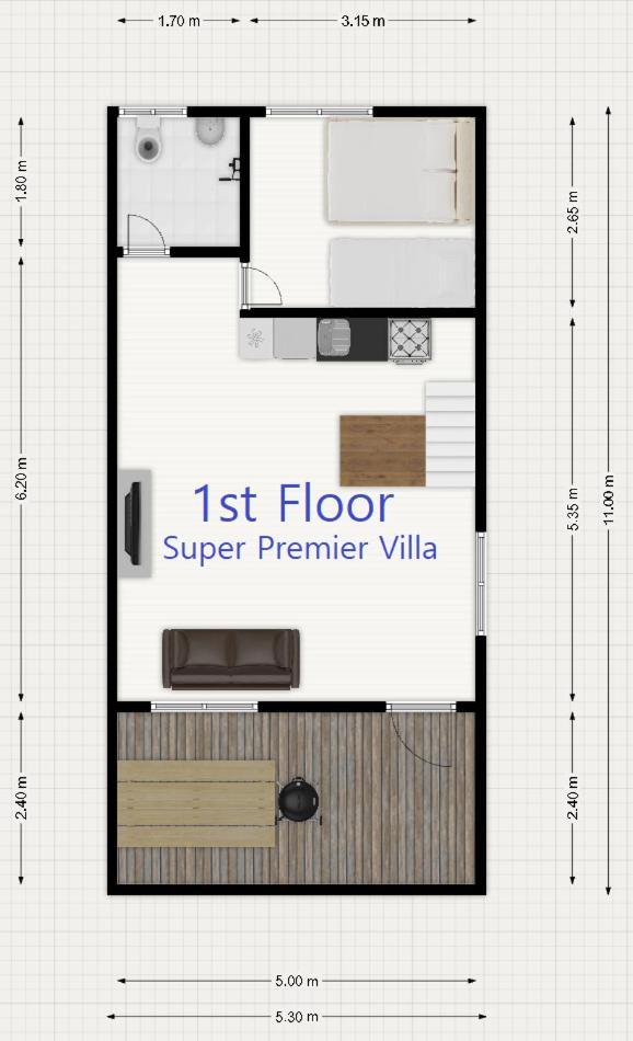 סאוגוויפו Jungmun Log Pension & Resort מראה חיצוני תמונה