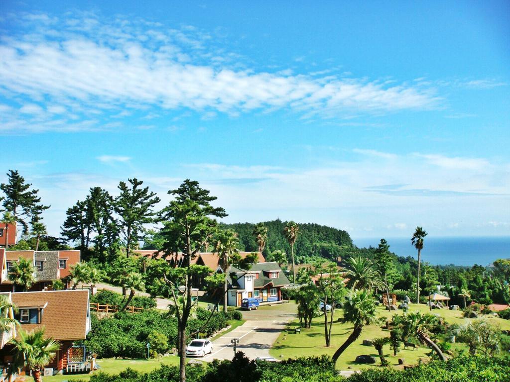 סאוגוויפו Jungmun Log Pension & Resort מראה חיצוני תמונה